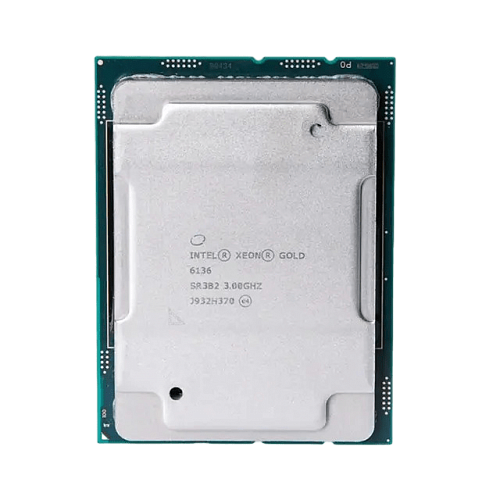 Серверный процессор б/у Intel Xeon Gold 6136 FCLGA3647 3Ghz-3.7GHz 24.75MB